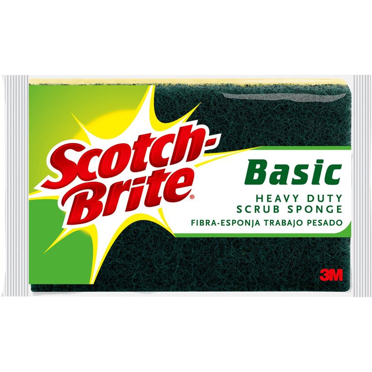  Scotch Brite Scrub Sponge 1 Pk Heavy Duty 